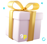 Receba seus bônus de boas-vindas no 9p