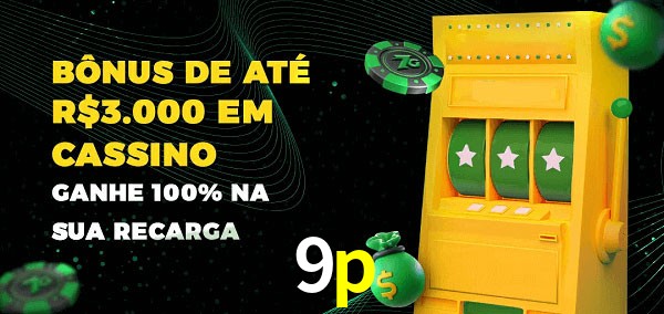 9p melhor bônus de depósito