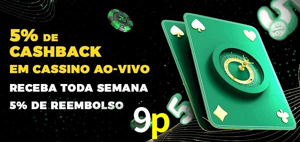 Promoções do cassino ao Vivo 9p